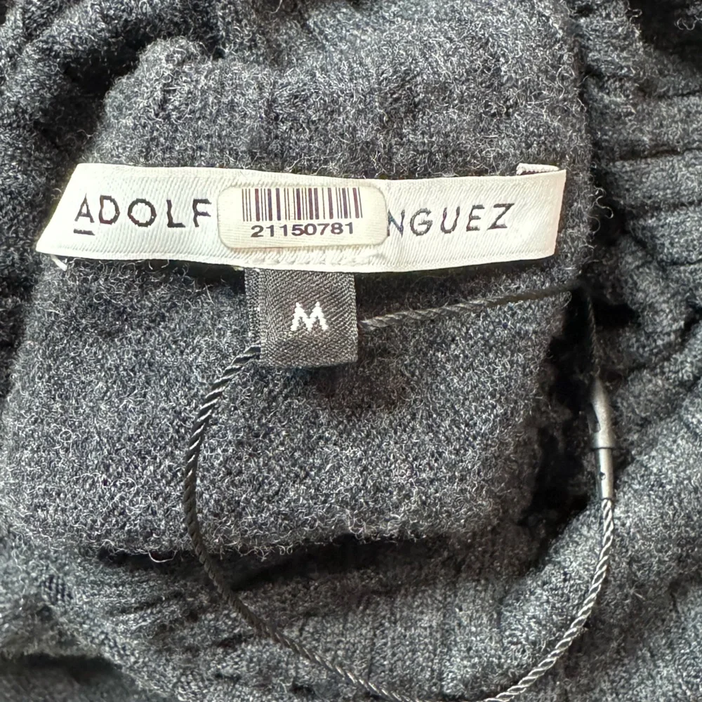 Adolfo Dominguez Merino Wool Dolman Sleeve Turtleneck Tunic Sweater size M